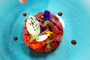 Tartar de Atún en La Mamela