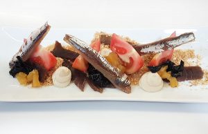 Ensalada de semimojama de atún rojo