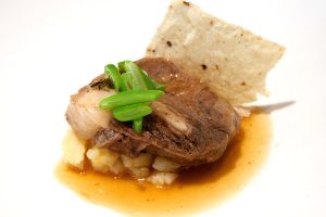 Galete de atún rojo adaptado para celíacos - Restaurante El Campero