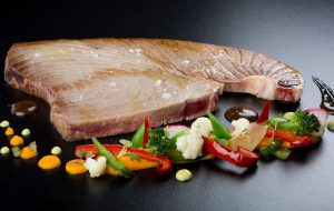 Chuletón de atún rojo