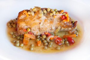 Contramormo al horno del Restaurante Antonio.