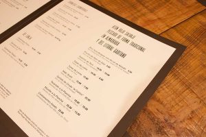 Carta plato al centro sevilla