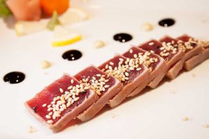 tataki de atún rojo