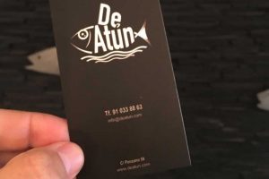 restaurante deatún Madrid