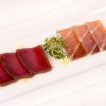 Ahumado de atún rojo, restaurante el Alférez