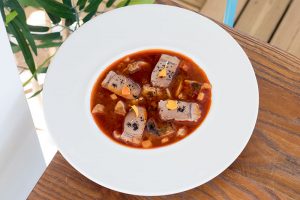 callos con atún rojo